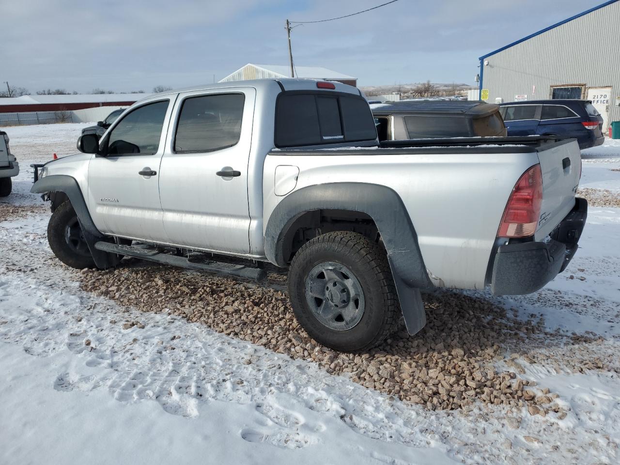 2013 Toyota Tacoma VIN 5TFJU4GN3DX041348 Copart auction photo, front end / undercarriage damage thumbnail 2