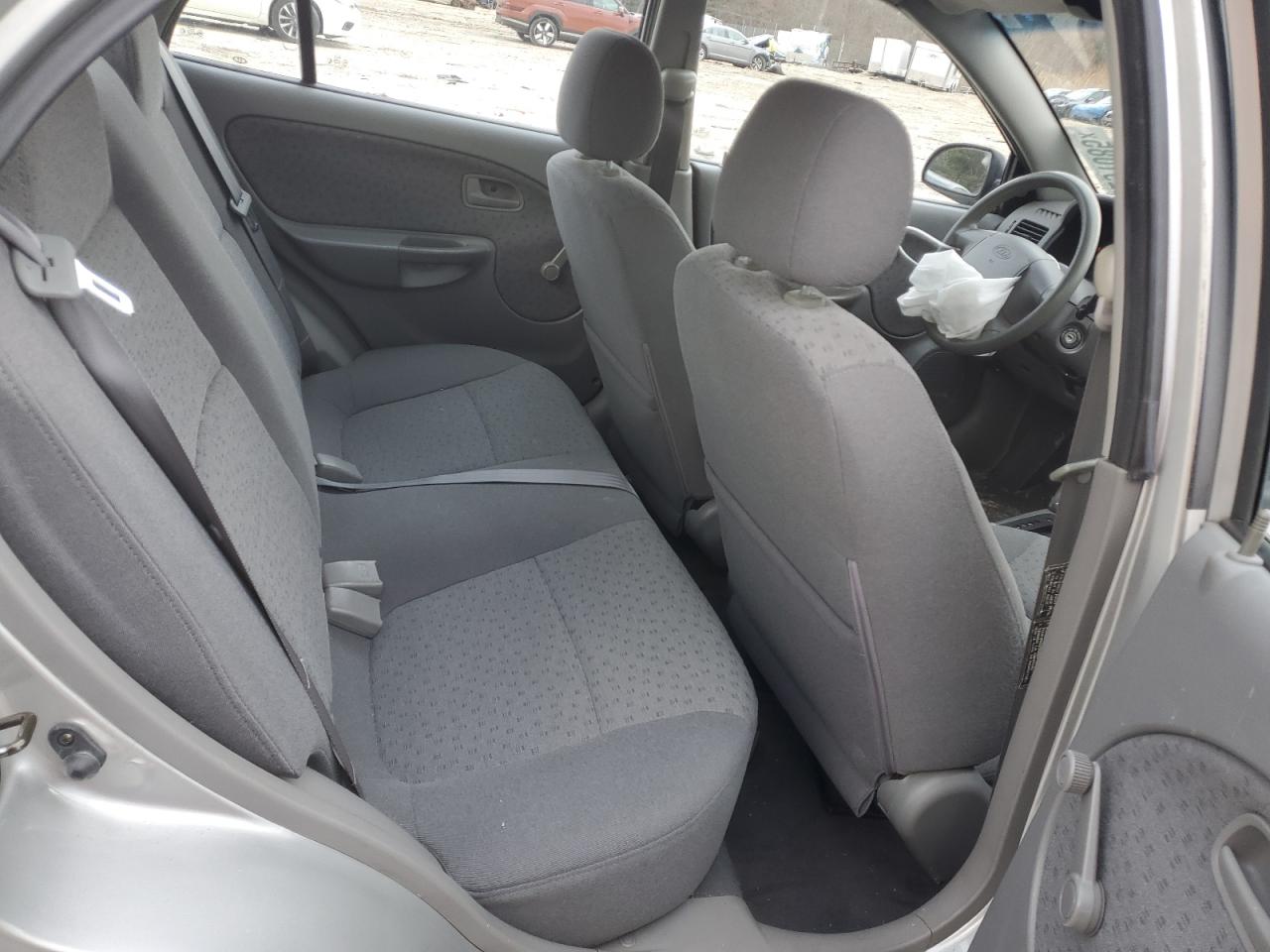 2003 KIA Rio VIN KNADC125936232909 Copart auction photo, front end damage thumbnail 10