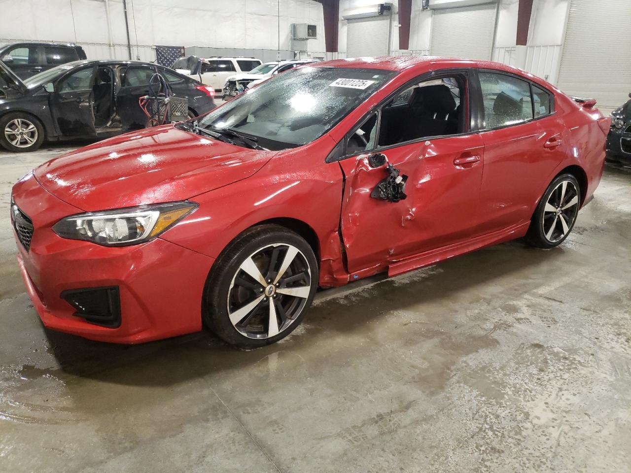 2017 Subaru Impreza VIN 4S3GKAK69H3612871