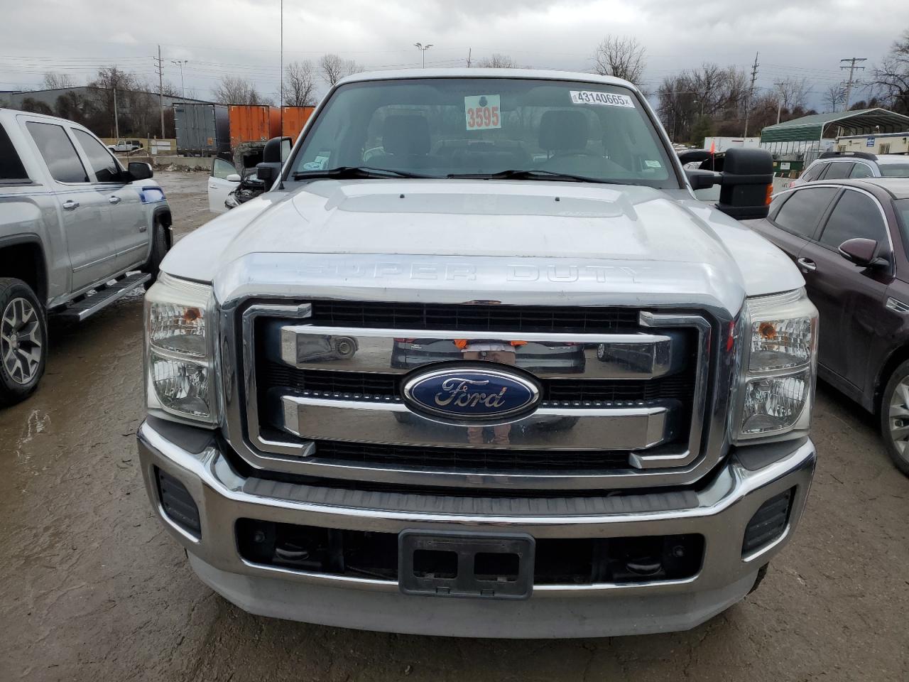 2012 Ford F250 VIN 1FTBF2BT9CEA65320 Copart auction photo, mechanical damage thumbnail 5