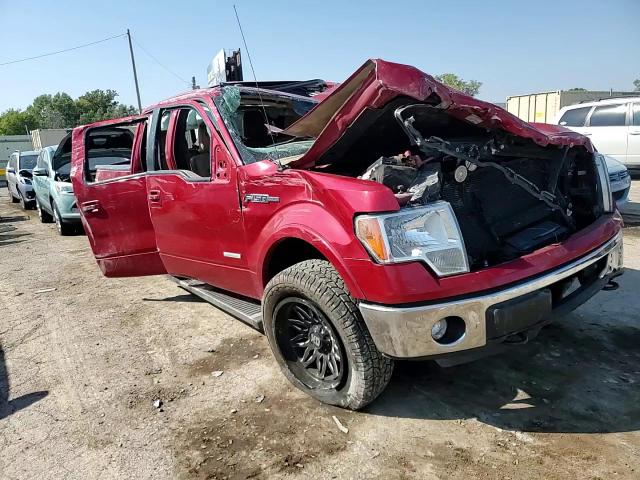2012 Ford F-150 VIN 1FTFW1ETXCFC57220 Copart auction photo, rollover damage thumbnail 10