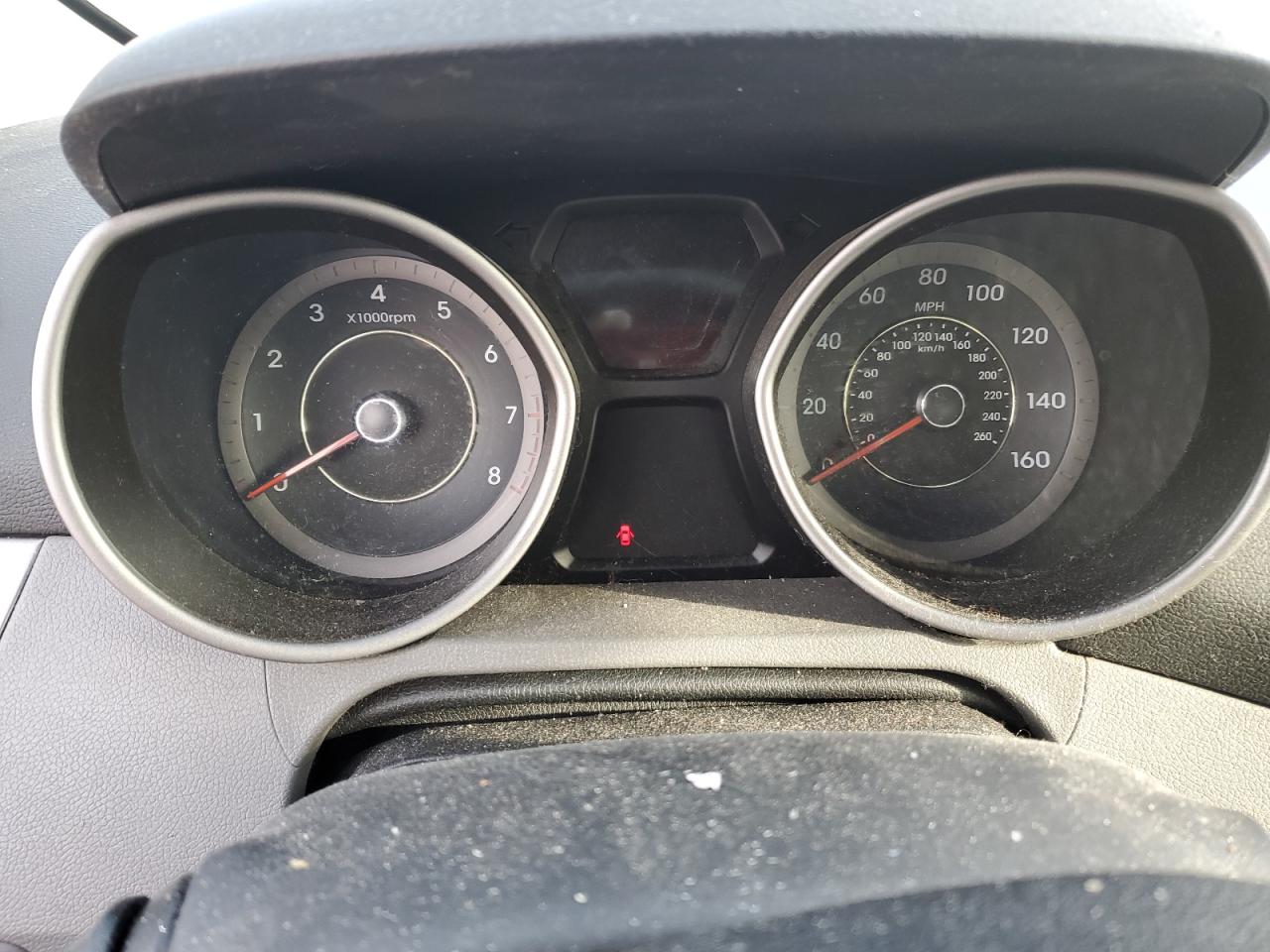 2013 Hyundai Elantra VIN KMHDH4AE0DU524058 Copart auction photo, all over damage thumbnail 9