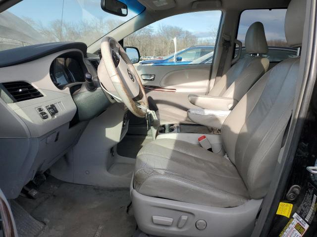 2012 Toyota Sienna VIN 5TDYK3DC7CS245009 Copart auction photo, front end damage thumbnail 7