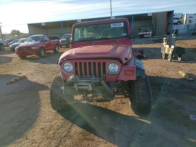 1997 Jeep Wrangler VIN 1J4FY19S7VP529659 Copart auction photo, undercarriage / front end damage thumbnail 10
