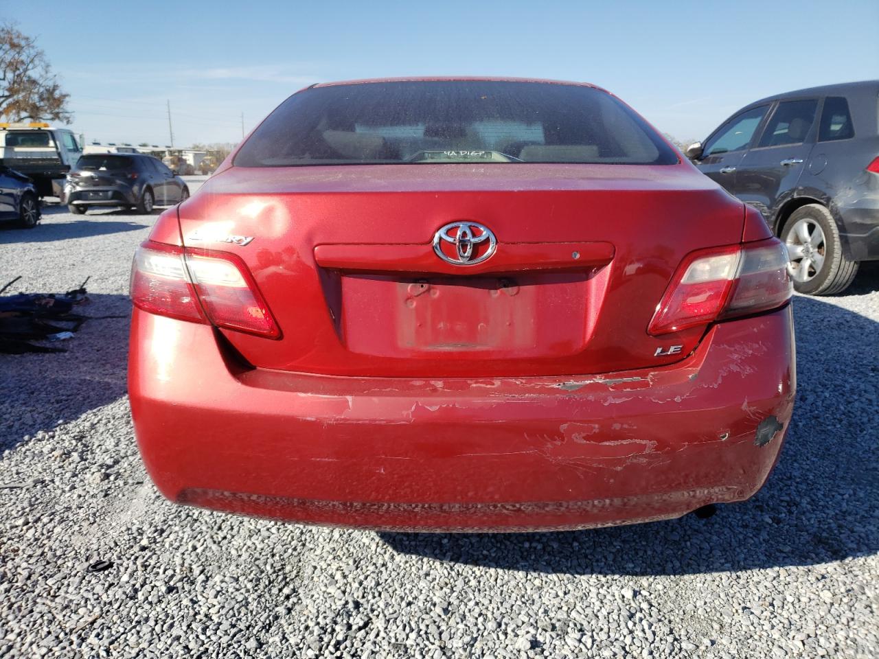 2007 Toyota Camry VIN 4T1BE46K17U103937 Copart auction photo, front end damage thumbnail 6