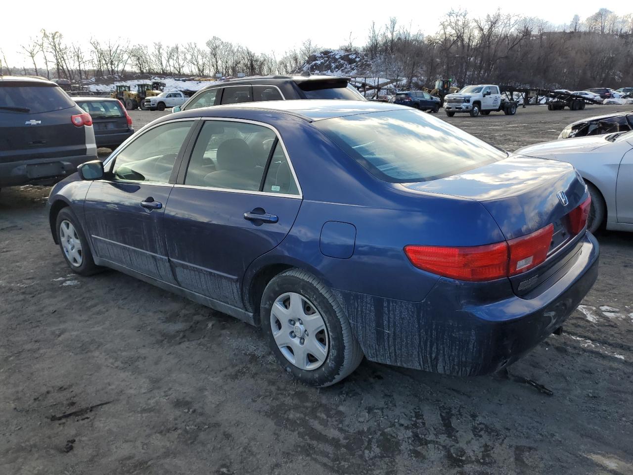 2005 Honda Accord VIN 1HGCM56455A035340 Copart auction photo, front end / minor dent/scratches damage thumbnail 2