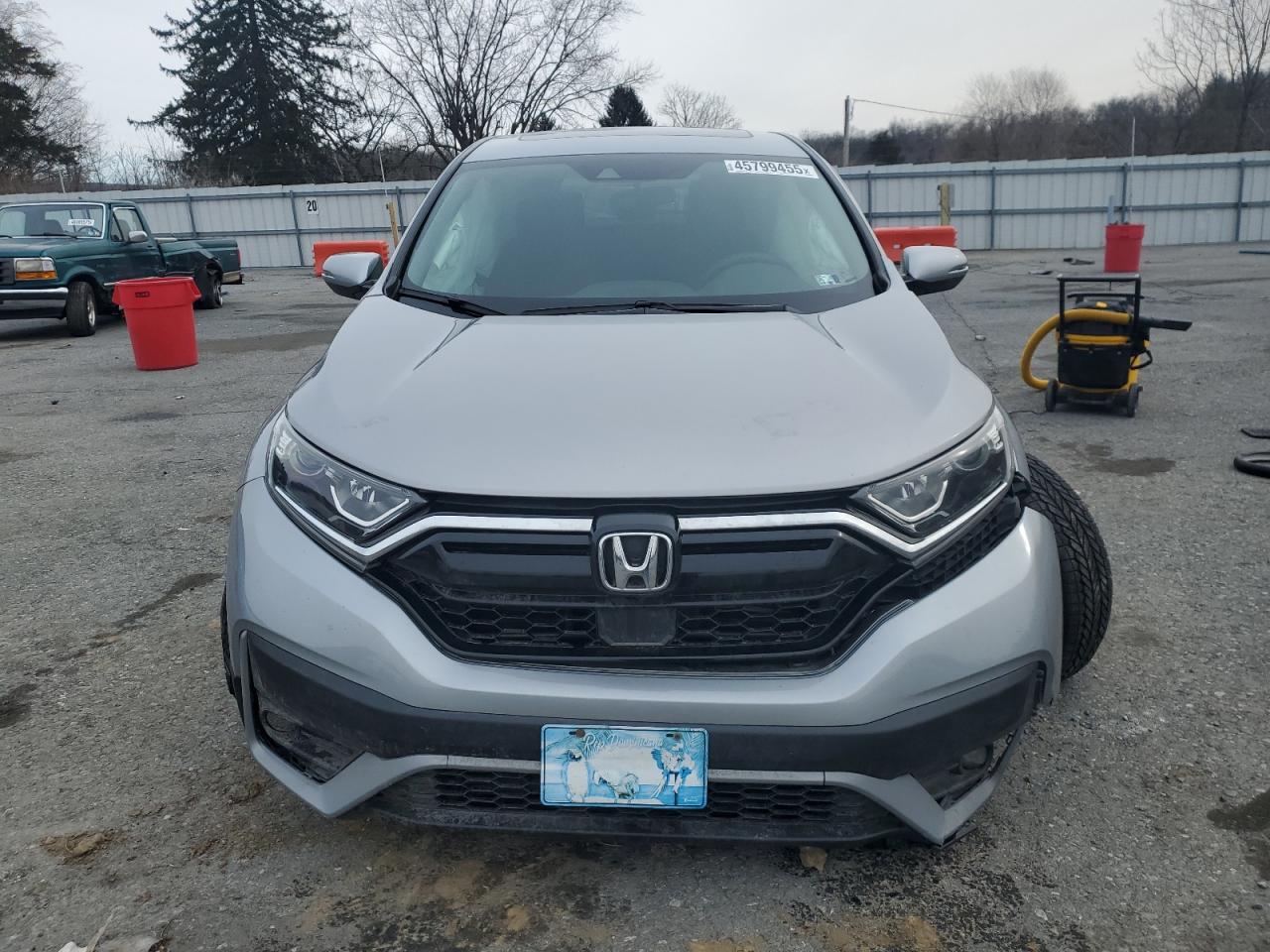 2020 Honda CR-V VIN 2HKRW2H55LH684990 Copart auction photo, front end / undercarriage damage thumbnail 5