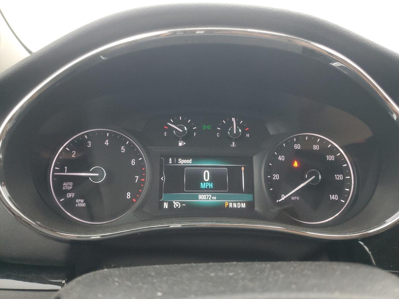 2018 Buick Encore VIN KL4CJCSM8JB606707 Copart auction photo, rear end / front end damage thumbnail 9