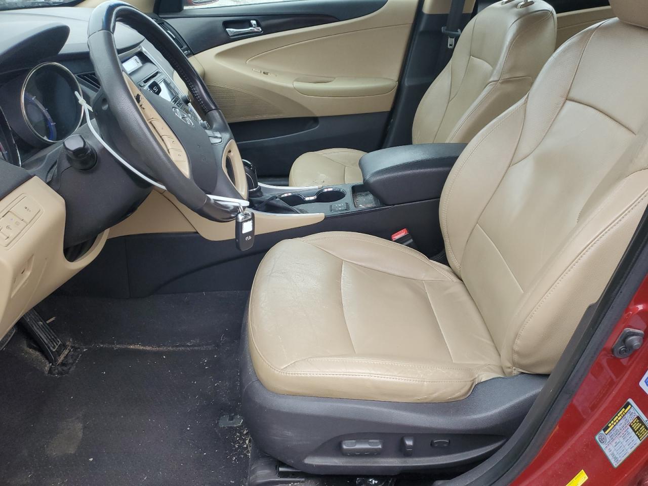 2013 Hyundai Sonata VIN 5NPEC4AC2DH549933 Copart auction photo, front end damage thumbnail 7