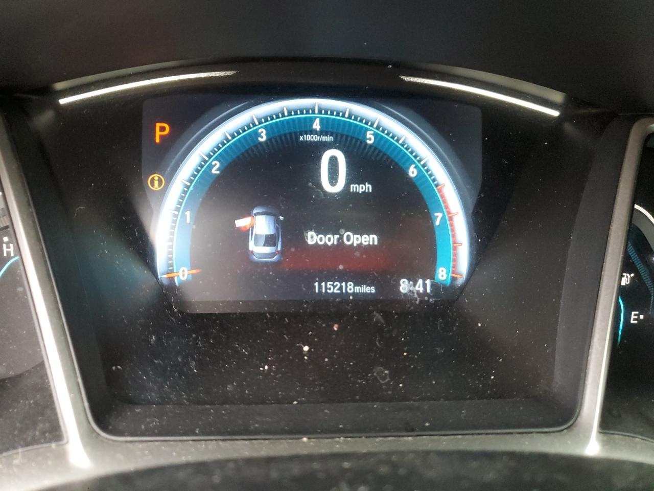 2016 Honda Civic VIN 19XFC1F3XGE201849 Copart auction photo, front end damage thumbnail 9