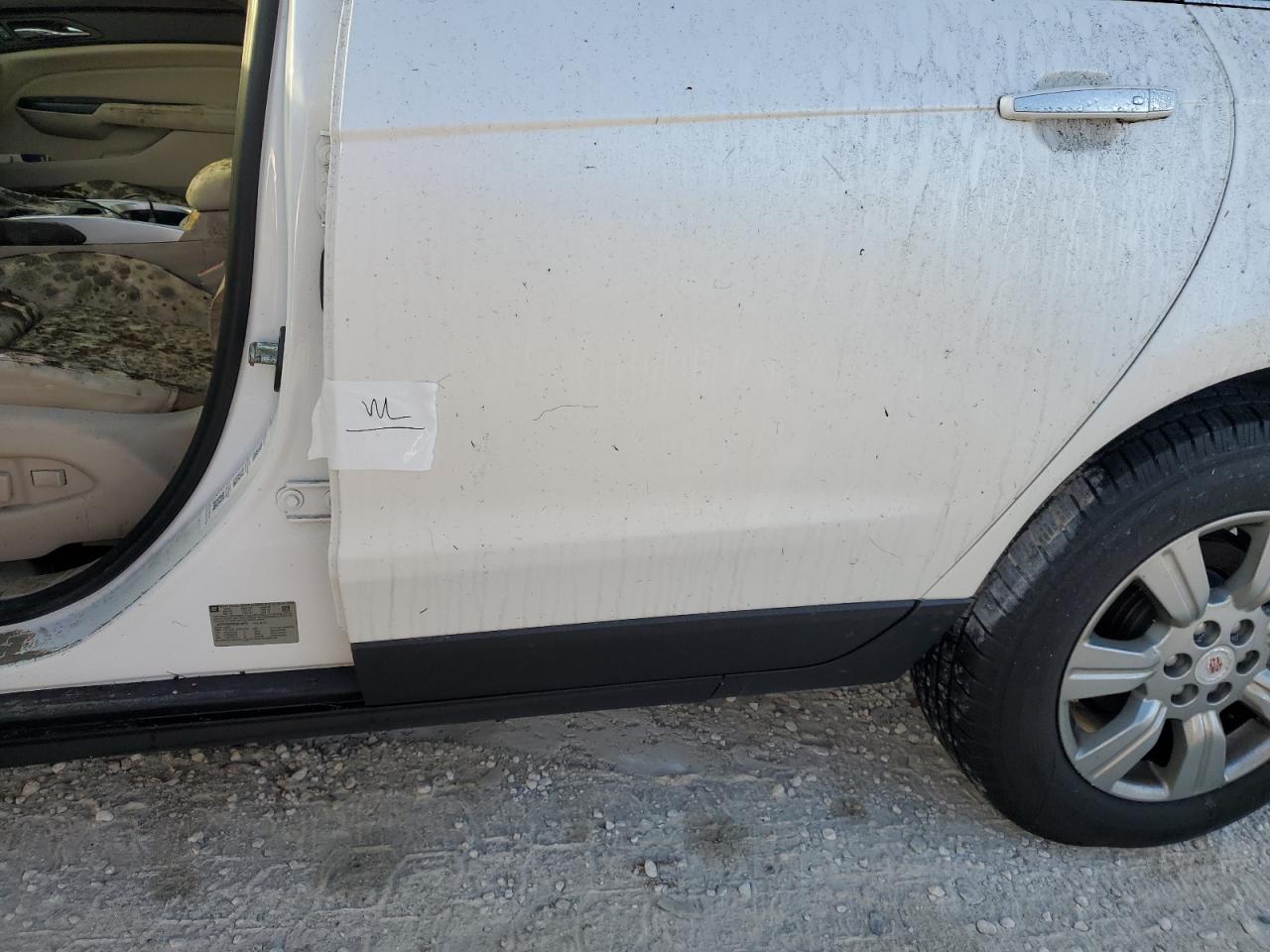 2014 Cadillac SRX VIN 3GYFNBE39ES644875 Copart auction photo, water/flood damage thumbnail 13