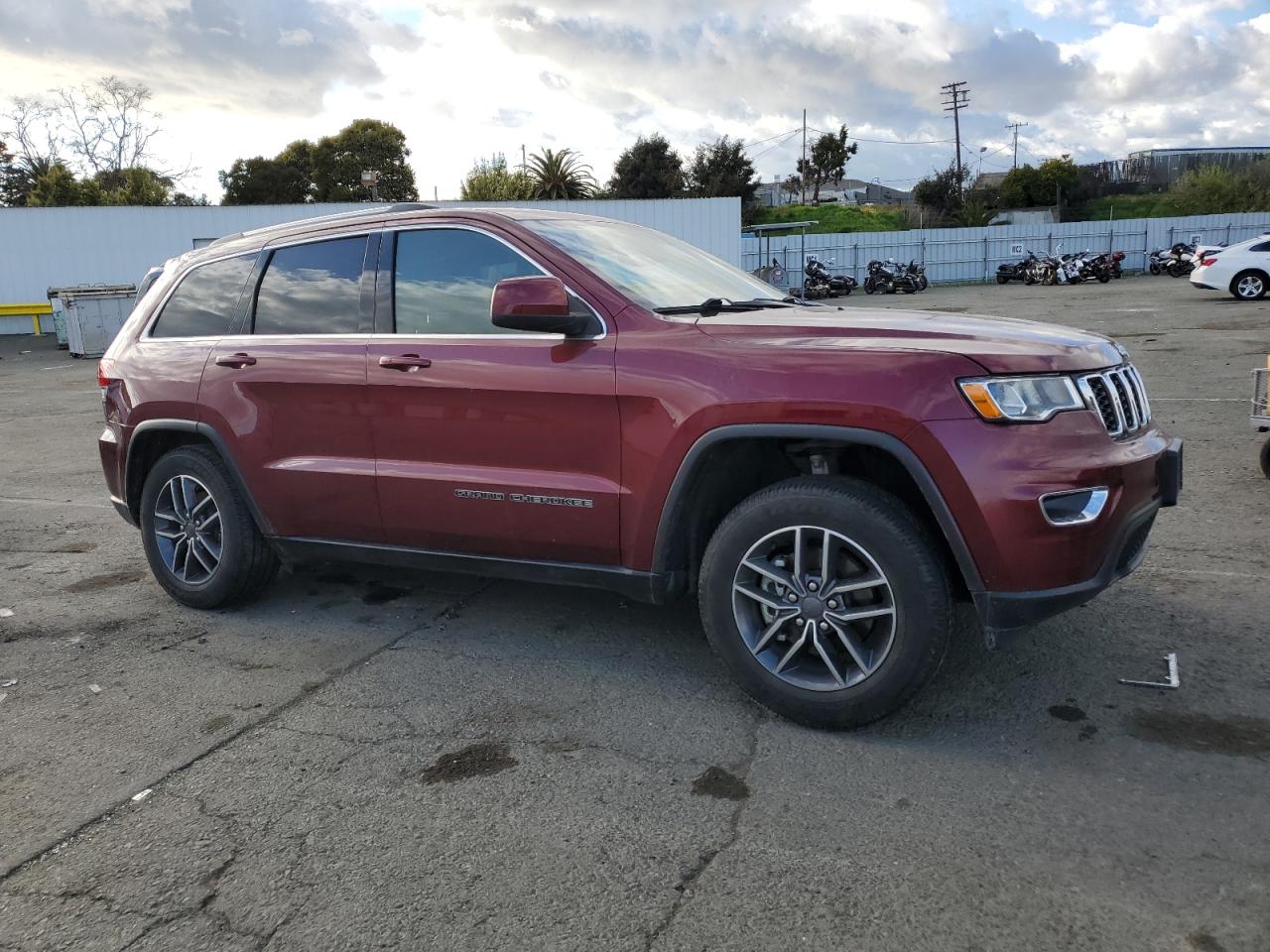 2019 Jeep Grand Cherokee VIN 1C4RJEAG9KC790591 Copart auction photo, side / undercarriage damage thumbnail 4