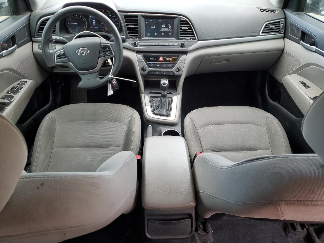 2018 Hyundai Elantra VIN 5NPD84LF2JH321740 Copart auction photo, vandalism damage thumbnail 8