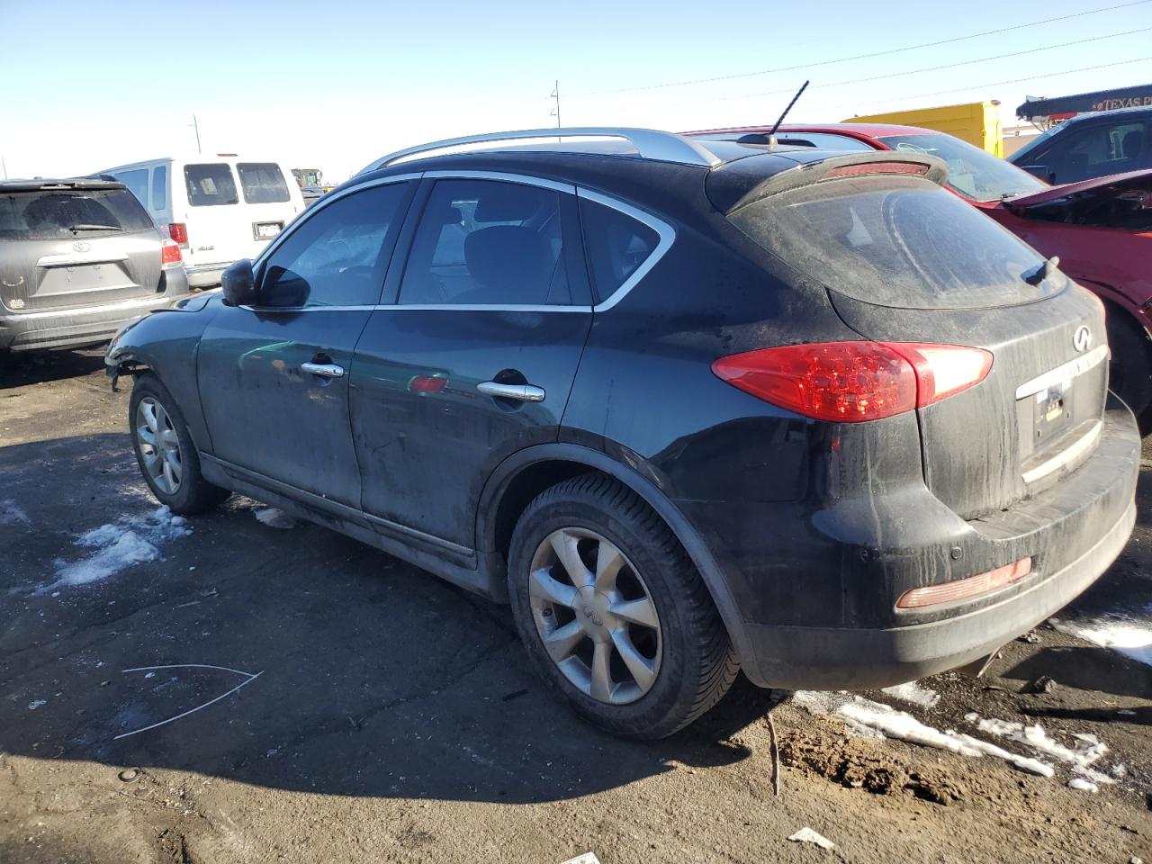 2010 Infiniti EX VIN JN1AJ0HP4AM700054 Copart auction photo, front end damage thumbnail 2