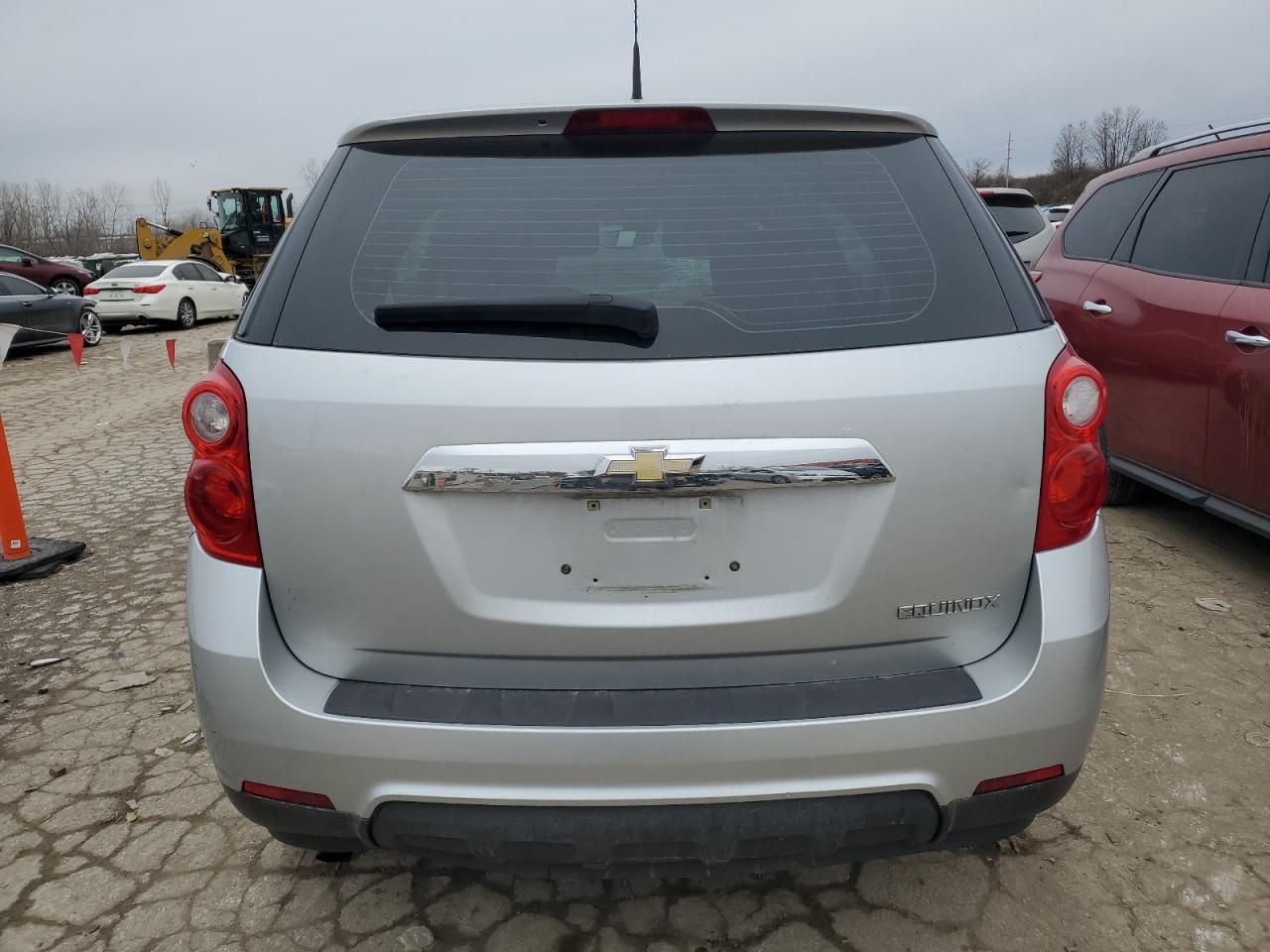 2011 Chevrolet Equinox VIN 2GNALBECXB1285265 Copart auction photo, front end / undercarriage damage thumbnail 6