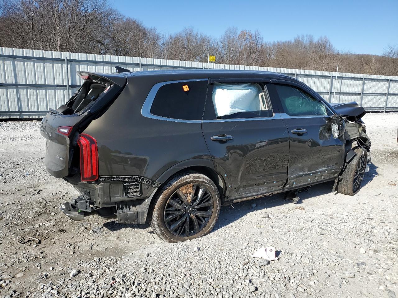 2020 KIA Telluride VIN 5XYP5DHC8LG006648 Copart auction photo, all over damage thumbnail 3