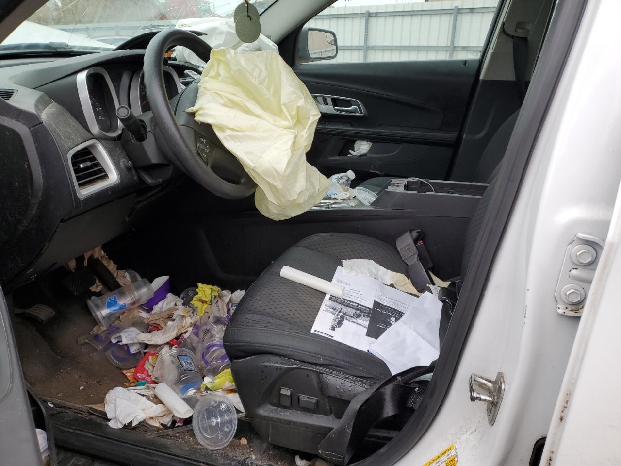 2012 Chevrolet Equinox VIN 2GNFLCEK6C6184411 Copart auction photo, biohazard/chemical / front end damage thumbnail 7