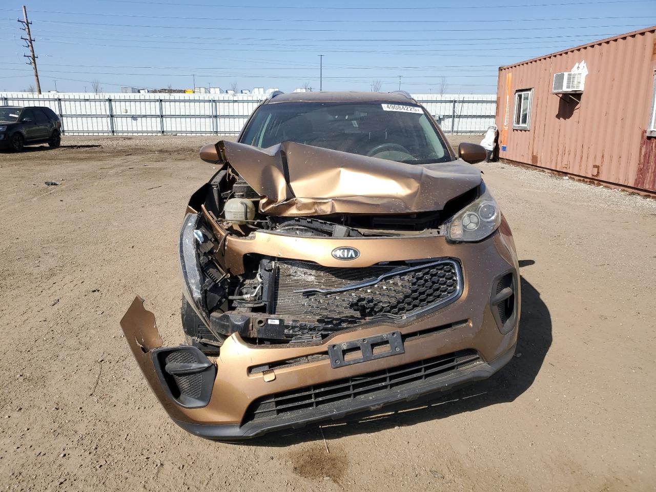 2017 KIA Sportage VIN KNDPM3ACXH7053238 Copart auction photo, front end damage thumbnail 5