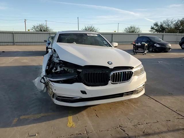 2018 BMW 5er VIN WBAJA9C50JB032866 Copart auction photo, front end damage thumbnail 10