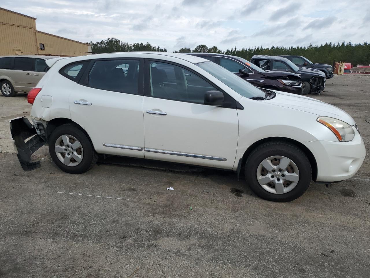2011 Nissan Rogue VIN JN8AS5MV9BW306510 Copart auction photo, rear end damage thumbnail 4