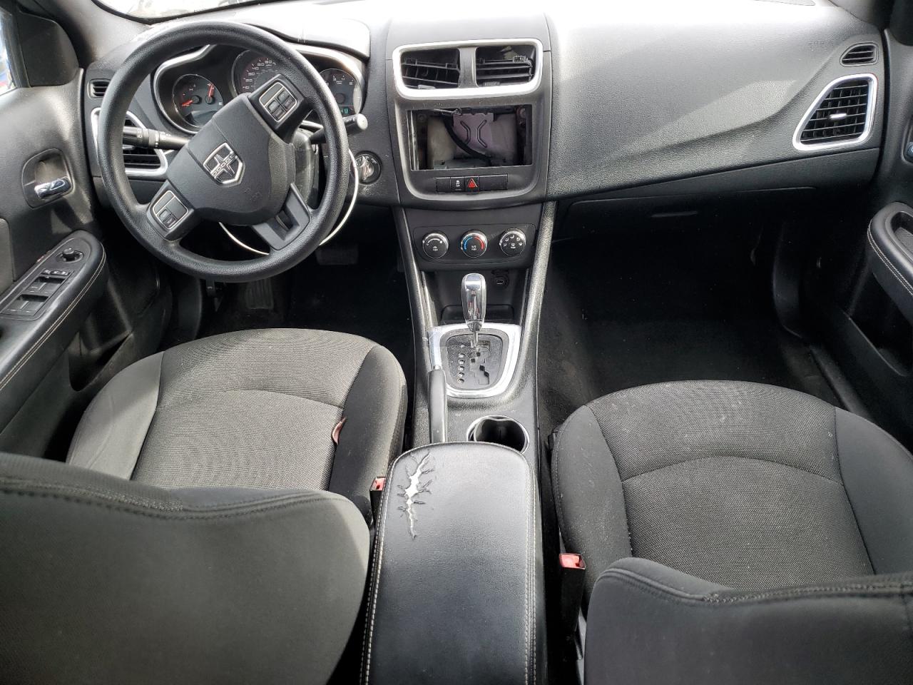 2013 Dodge Avenger VIN 1C3CDZAB7DN649216 Copart auction photo, front end damage thumbnail 8