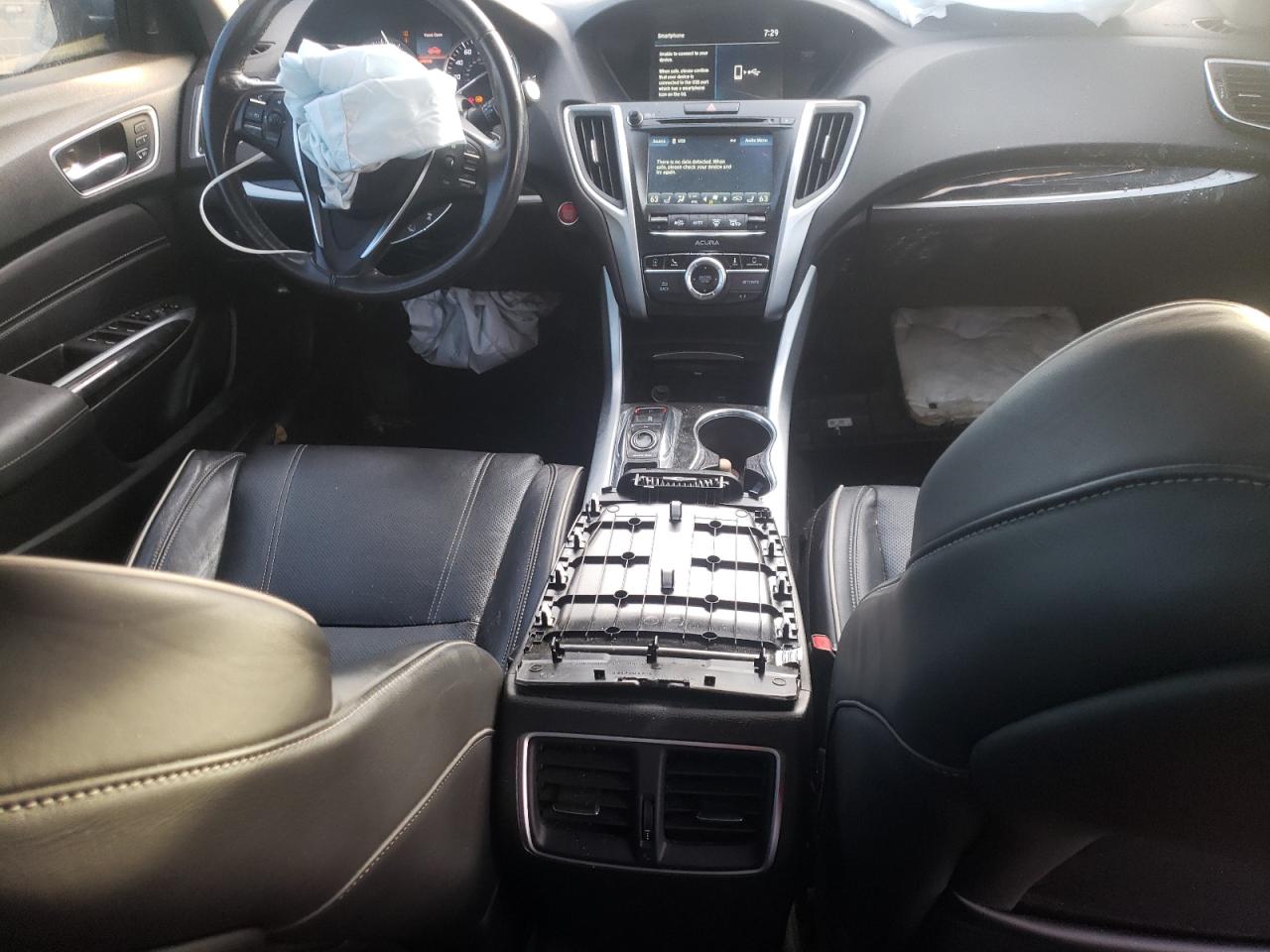 2018 Acura TLX VIN 19UUB2F58JA003820 Copart auction photo, front end / side damage thumbnail 8