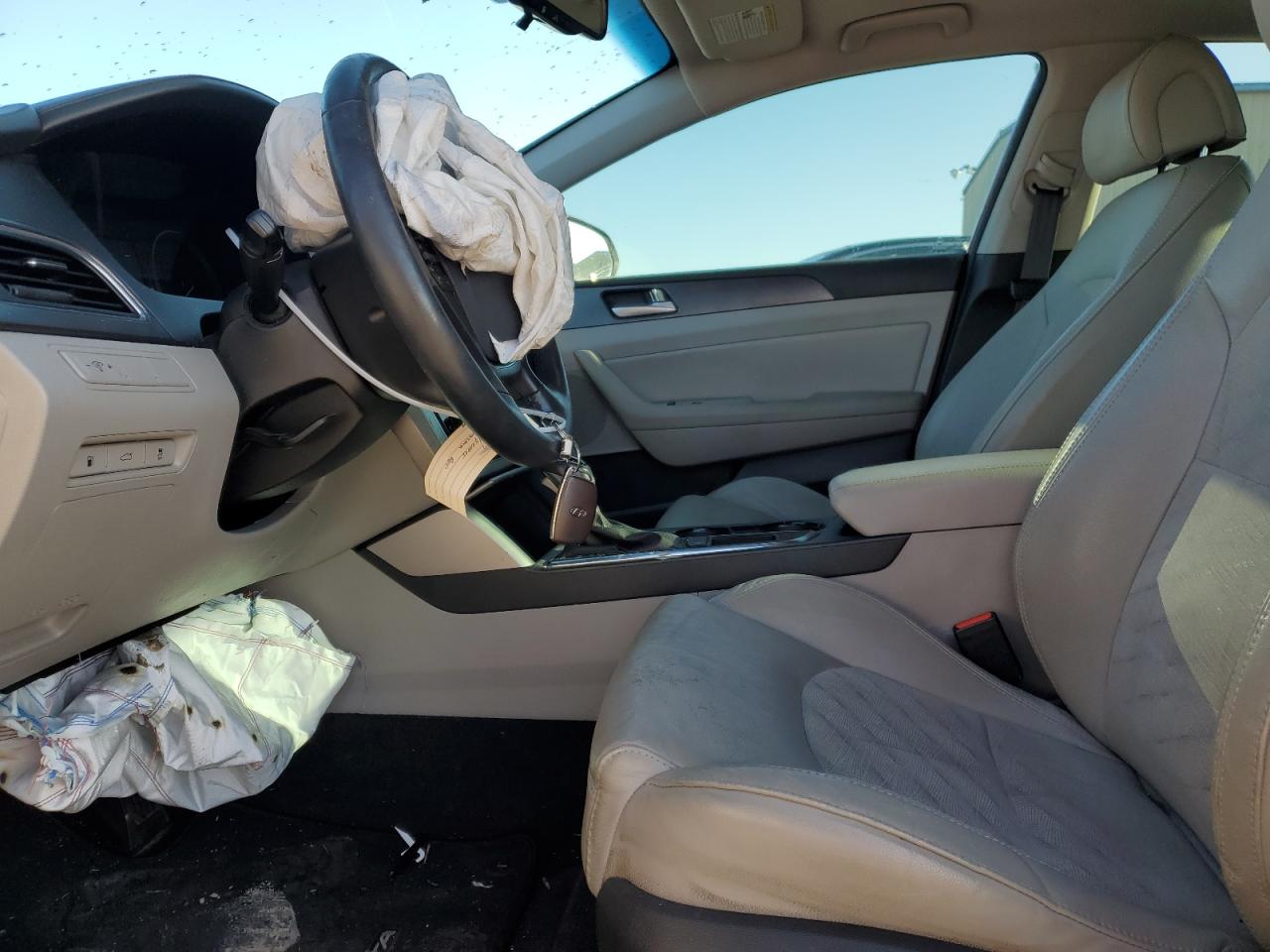 2017 Hyundai Sonata VIN 5NPE34AF3HH443958 Copart auction photo, all over damage thumbnail 7