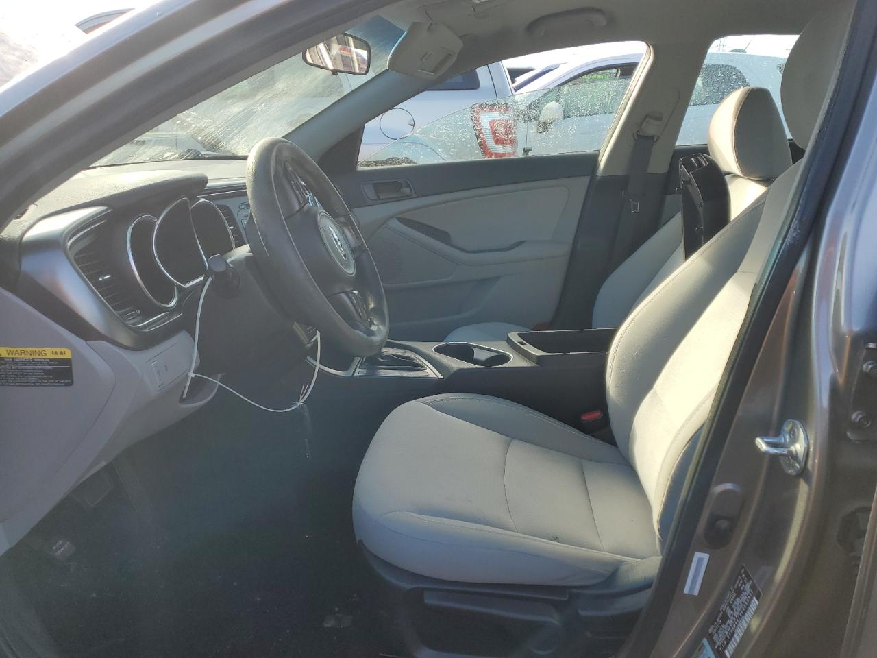 2014 KIA Optima VIN 5XXGM4A79EG316332 Copart auction photo, side / front end damage thumbnail 7
