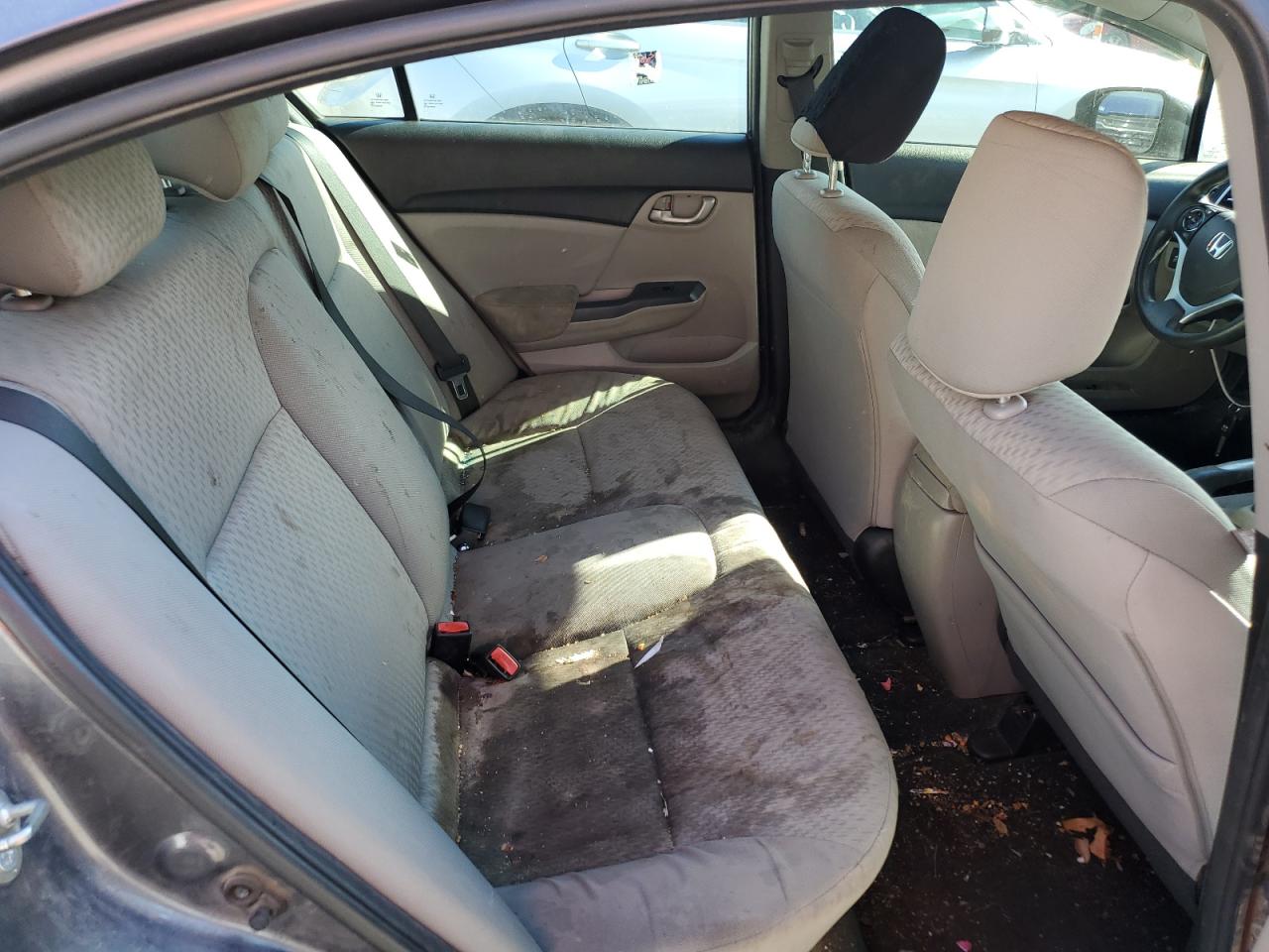 2015 Honda Civic VIN 2HGFB2F52FH509628 Copart auction photo, front end damage thumbnail 10