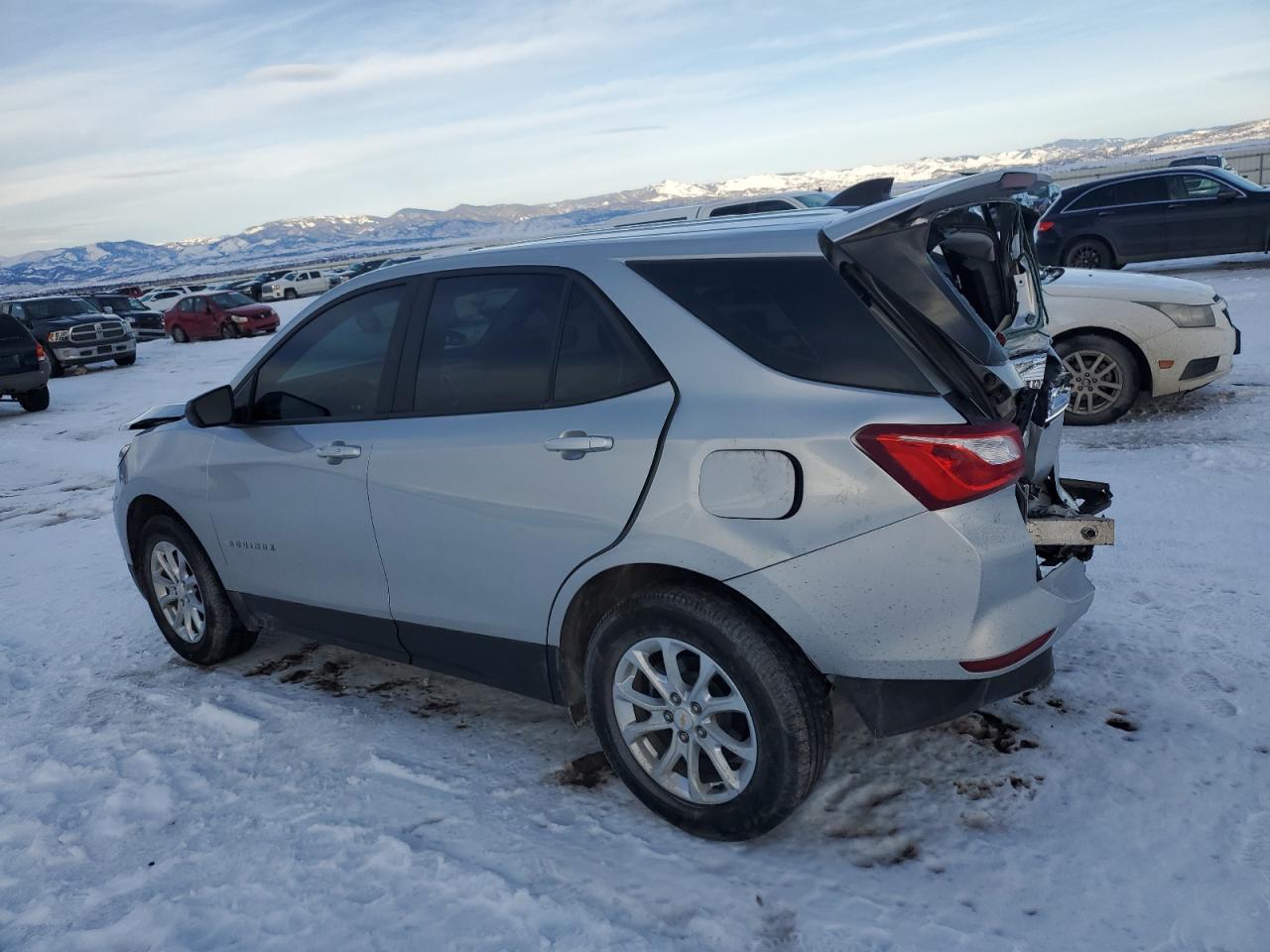 2020 Chevrolet Equinox VIN 2GNAX5EVXL6203143 Copart auction photo, rear end / front end damage thumbnail 2