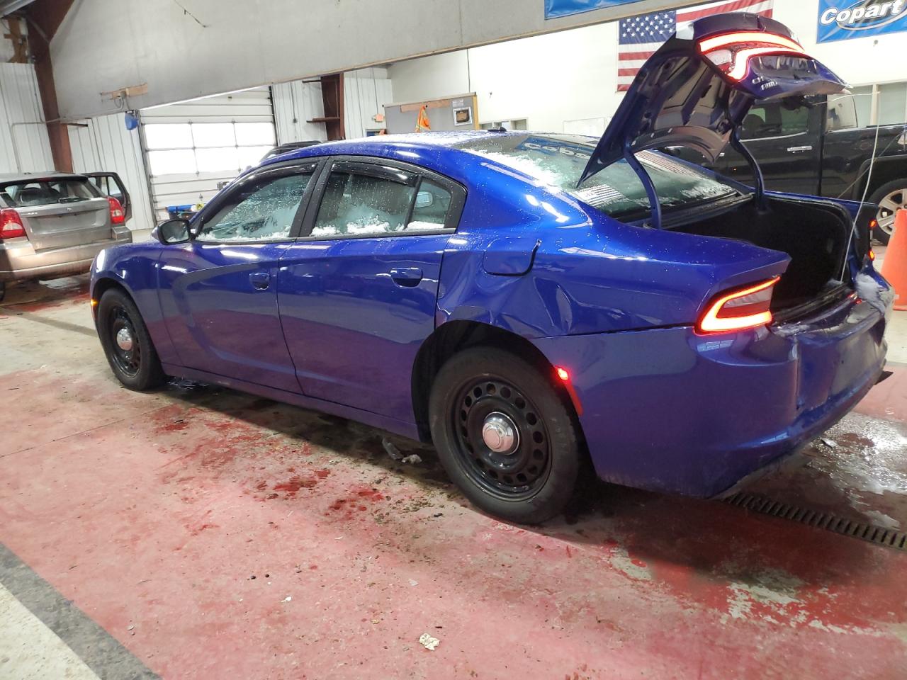 2019 Dodge Charger VIN 2C3CDXKT4KH693191 Copart auction photo, rear end damage thumbnail 2
