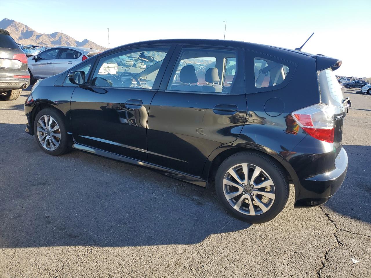 2012 Honda Fit VIN JHMGE8H55CC001421 Copart auction photo, minor dent/scratches damage thumbnail 2