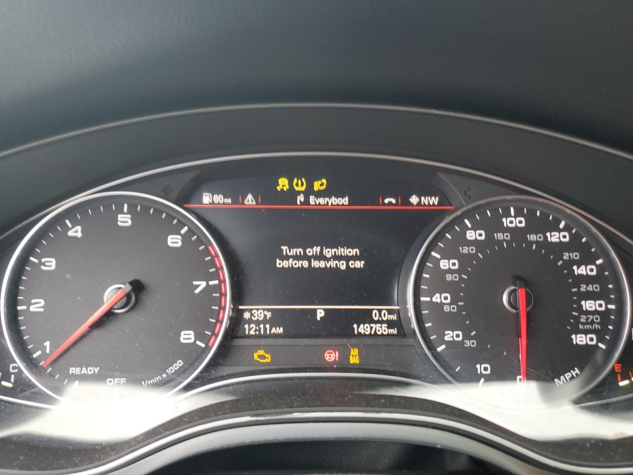 2016 Audi A7 VIN WAU2GAFC5GN024767 Copart auction photo, water/flood / minor dent/scratches damage thumbnail 9