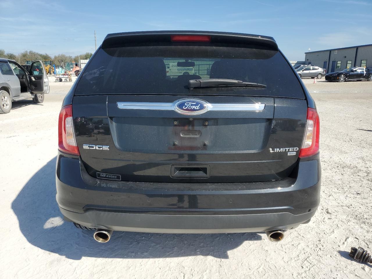 2014 Ford Edge VIN 2FMDK4KC3EBA16219 Copart auction photo, front end / side damage thumbnail 6