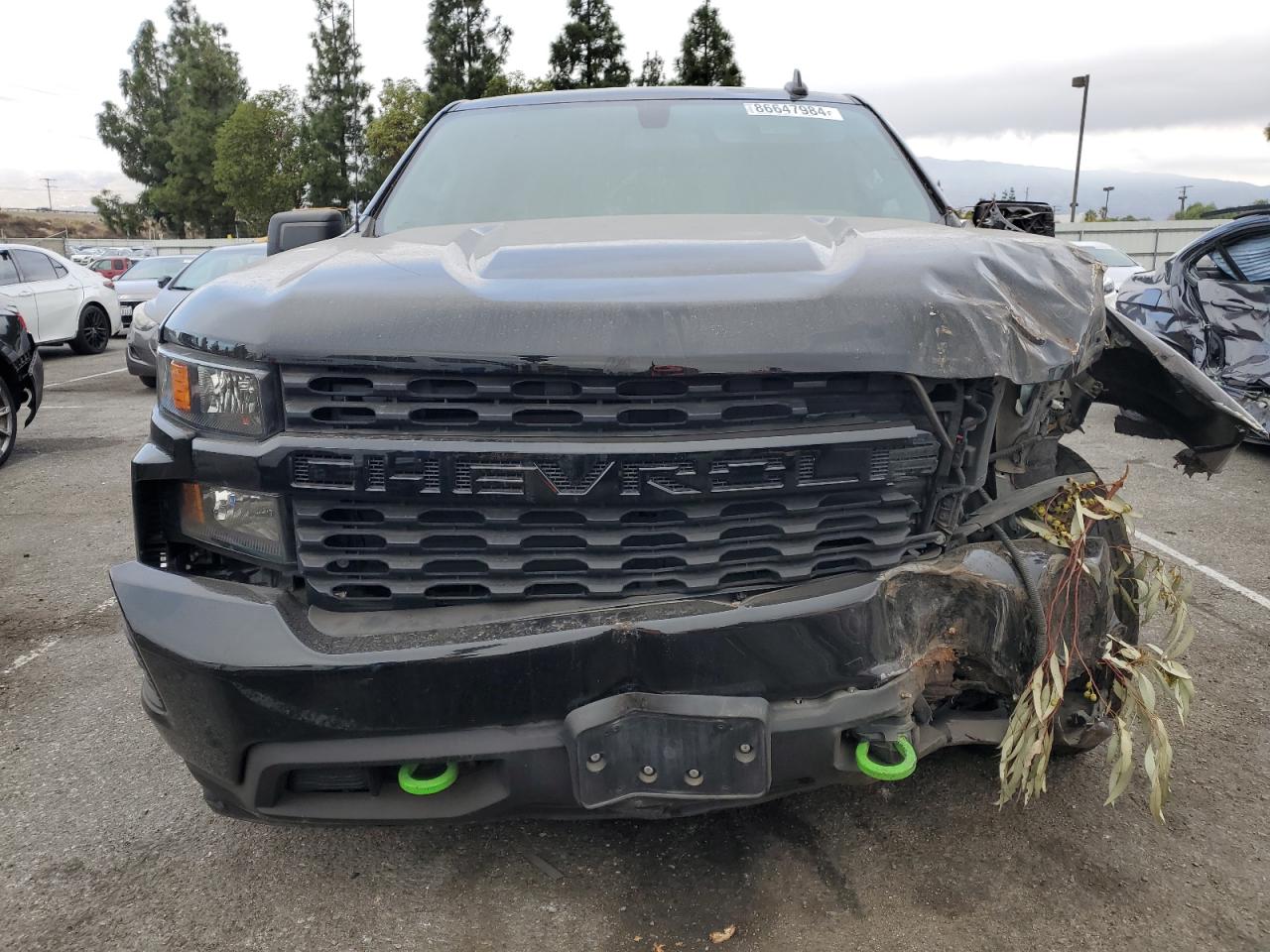 2021 Chevrolet Silverado VIN 3GCPWBEK9MG143887 Copart auction photo, front end damage thumbnail 5