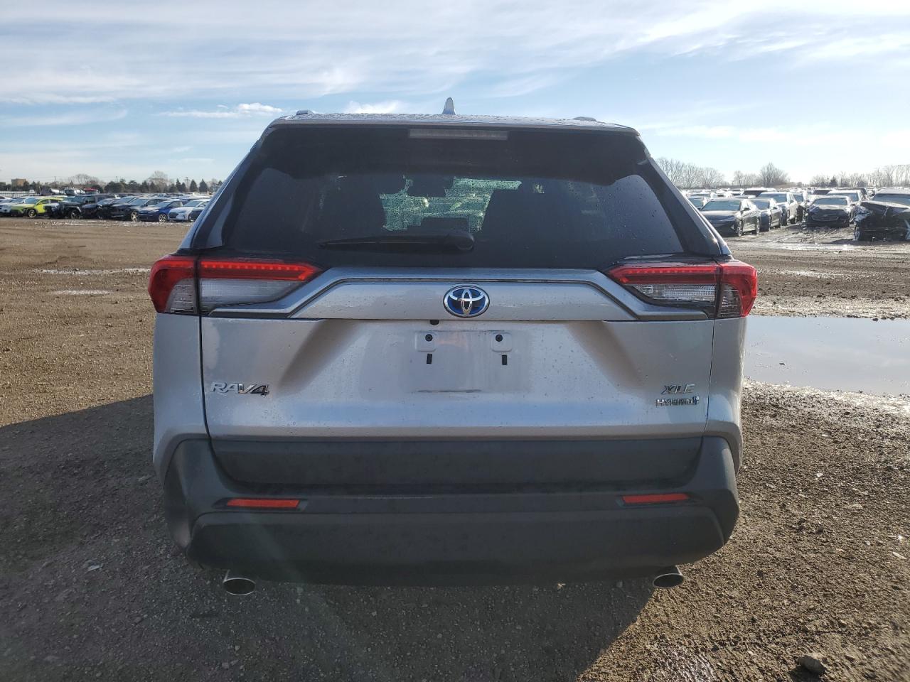 2021 Toyota RAV 4 VIN 4T3R6RFV3MU014506 Copart auction photo, front end / side damage thumbnail 6