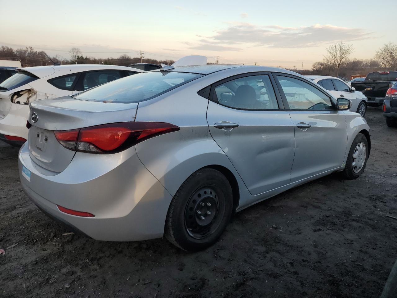 2016 Hyundai Elantra VIN 5NPDH4AE9GH665875 Copart auction photo, front end damage thumbnail 3