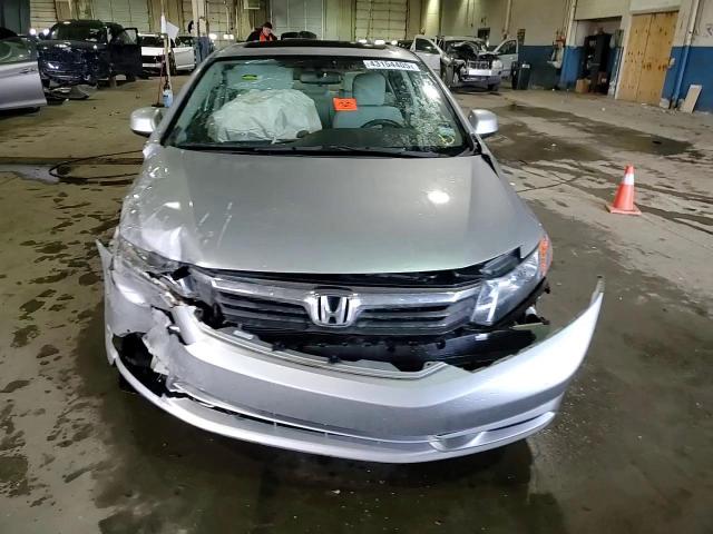 2012 Honda Civic VIN 19XFB2F80CE110118 Copart auction photo, front end / side damage thumbnail 13