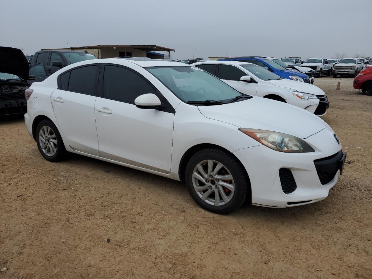 2012 Mazda 3 VIN JM1BL1W7XC1697301 Copart auction photo, minor dent/scratches damage thumbnail 4