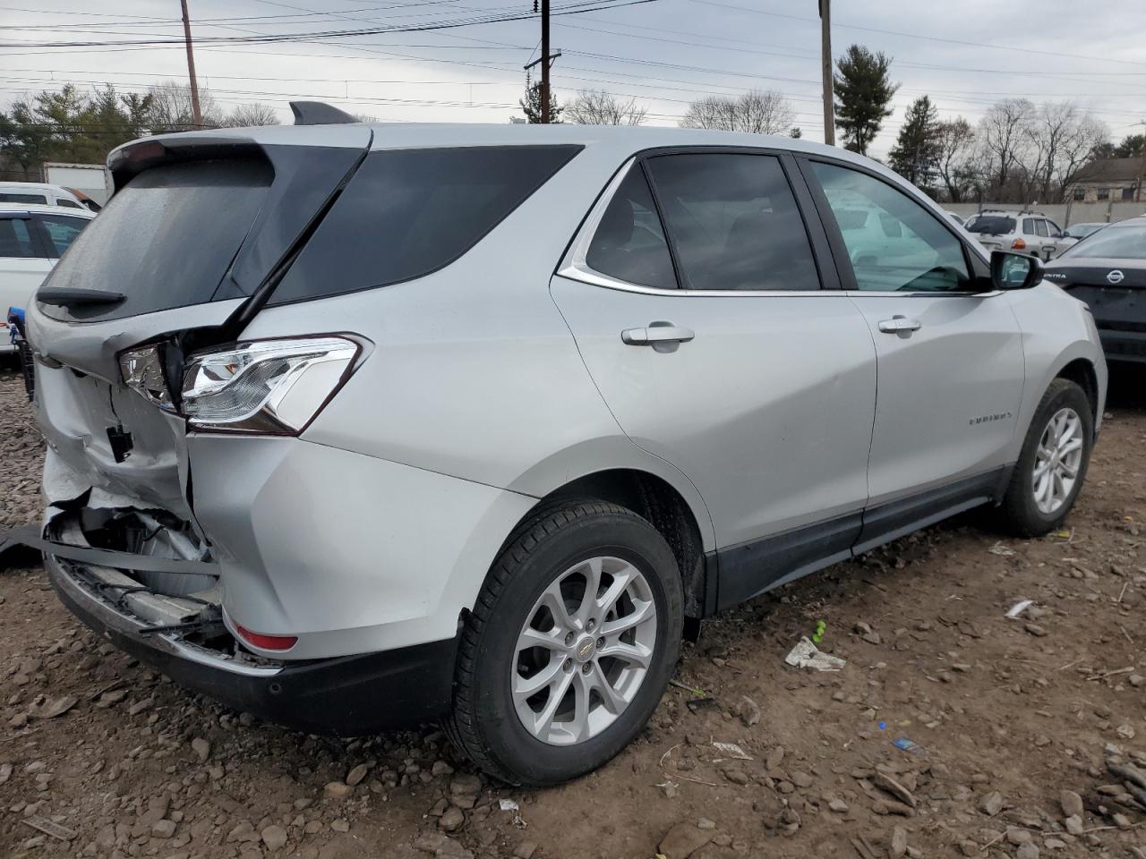 2021 Chevrolet Equinox VIN 3GNAXTEVXMS161080 Copart auction photo, rear end / front end damage thumbnail 3