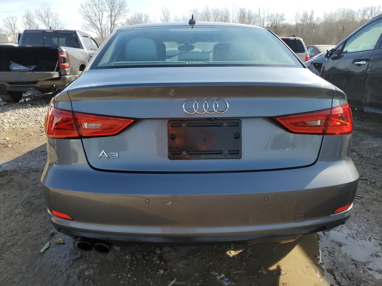 2015 Audi A3 VIN WAUACGFF8F1052928 Copart auction photo, front end / rear end damage thumbnail 6