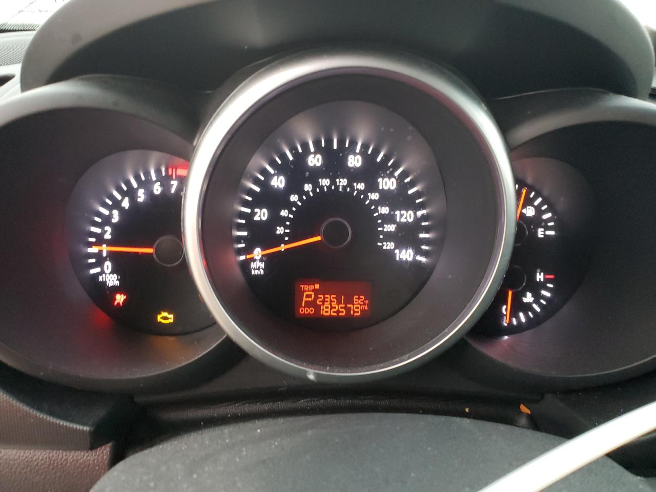 2013 KIA Soul VIN KNDJT2A67D7585280 Copart auction photo, front end damage thumbnail 9