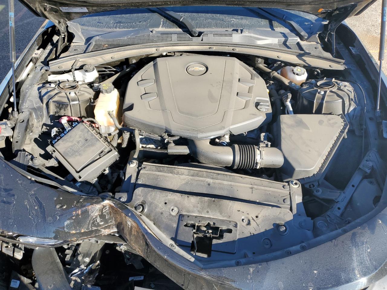 2023 Chevrolet Camaro VIN 1G1FD3DS7P0106251 Copart auction photo, front end / mechanical damage thumbnail 12