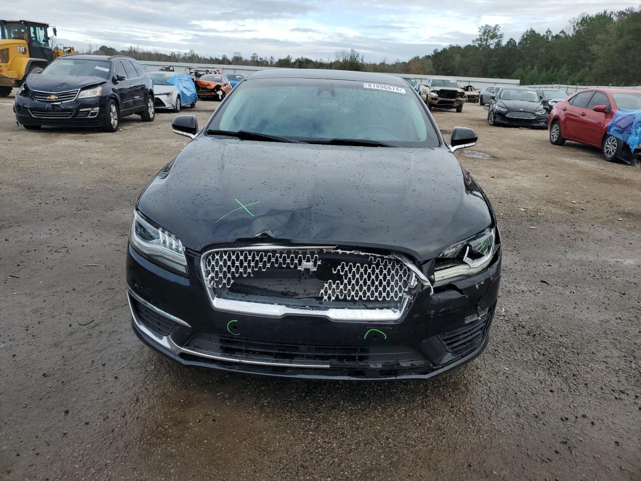 2017 Lincoln MKZ VIN 3LN6L5FC3HR634734 Copart auction photo, front end damage thumbnail 5