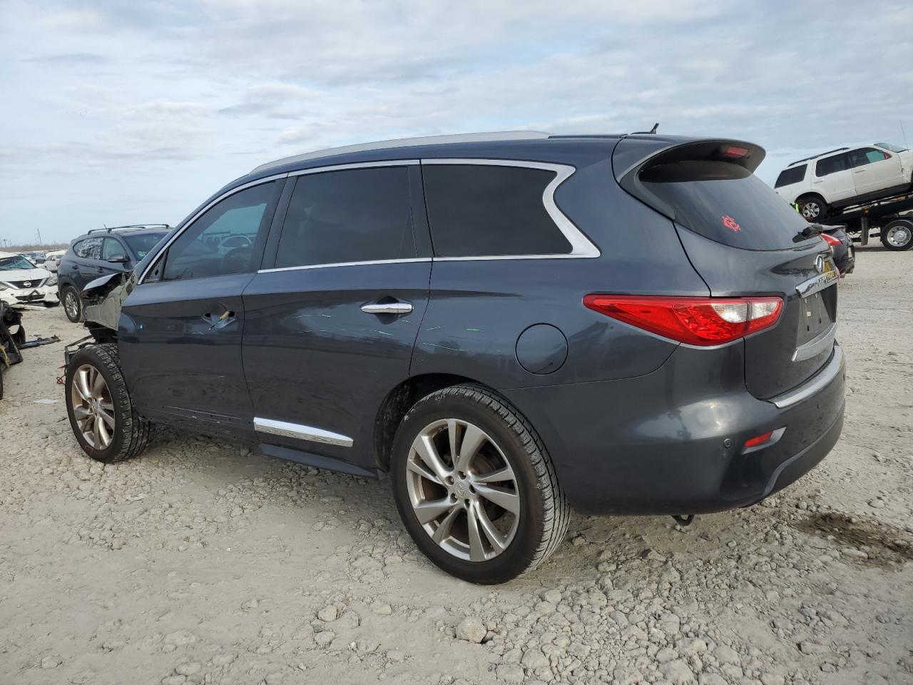 2013 Infiniti JX VIN 5N1AL0MN6DC344207 Copart auction photo, all over damage thumbnail 2