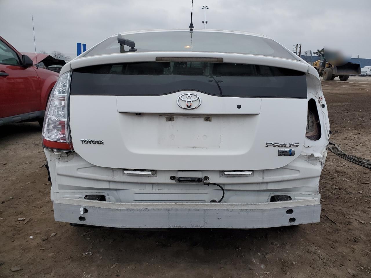 2008 Toyota Prius VIN JTDKB20U183340513 Copart auction photo, rear end damage thumbnail 6