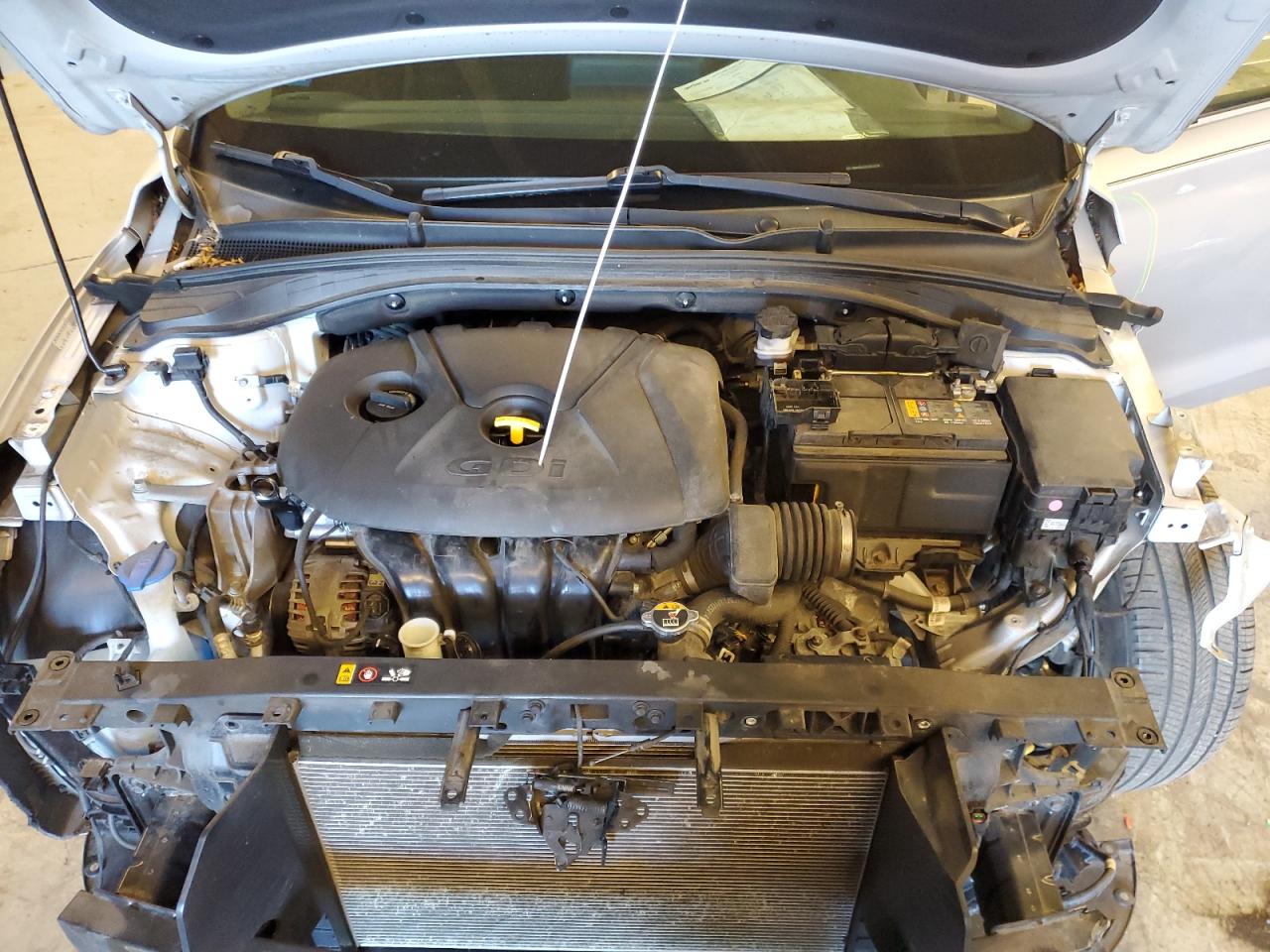 2018 Hyundai Elantra VIN KMHH35LE0JU010578 Copart auction photo, front end damage thumbnail 11