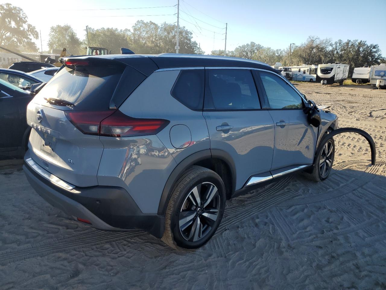 2021 Nissan Rogue VIN JN8AT3CAXMW012715 Copart auction photo, front end damage thumbnail 3