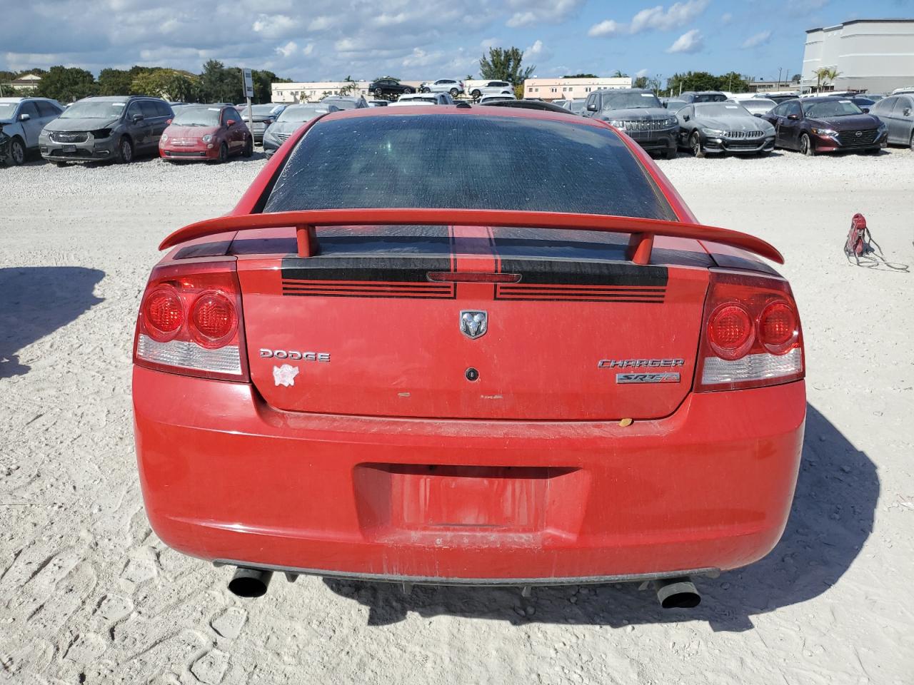 2010 Dodge Charger VIN 2B3CA7CW4AH147827 Copart auction photo, front end / side damage thumbnail 6