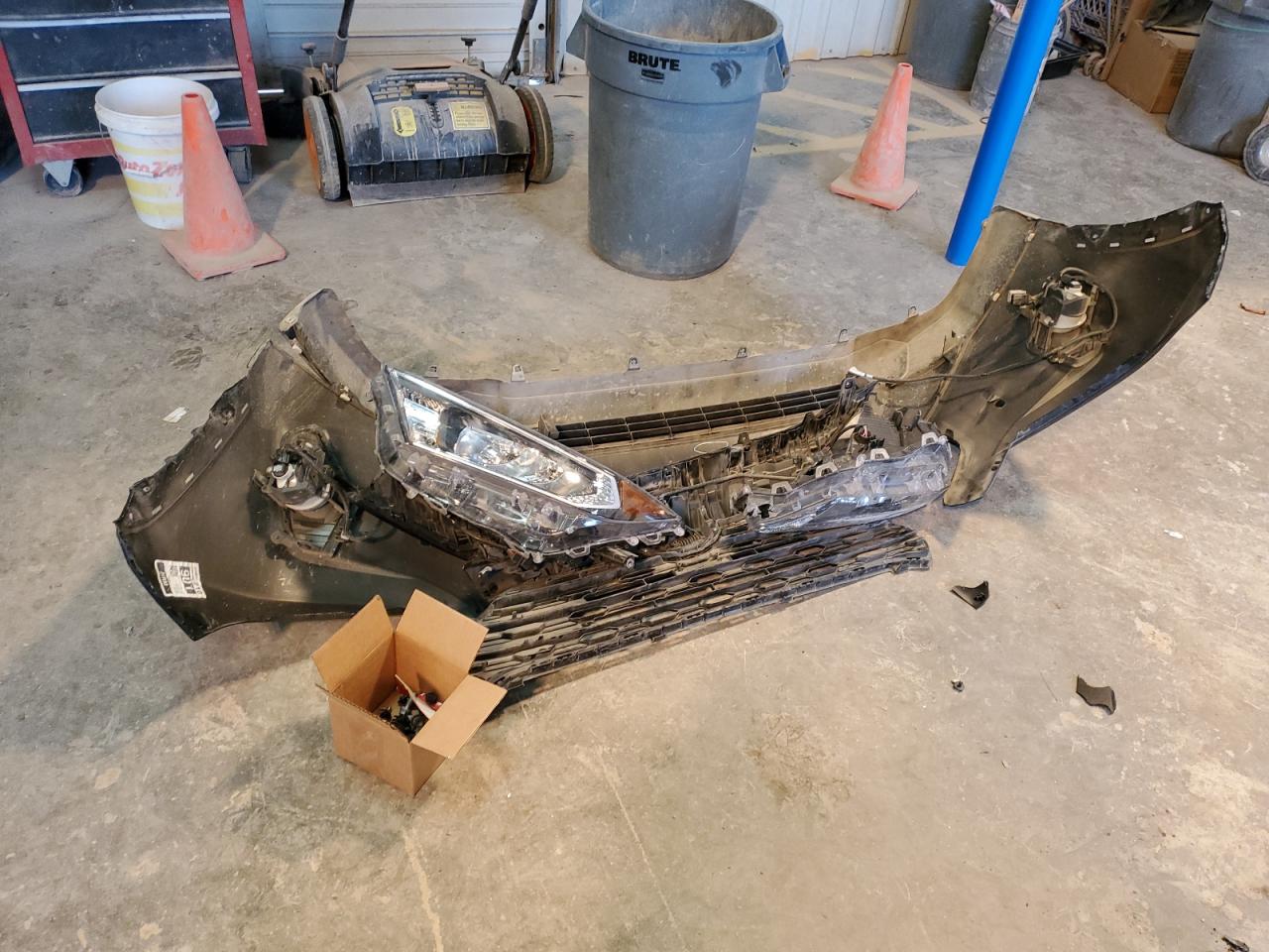 2021 Toyota RAV 4 VIN 2T3C1RFV4MC135356 Copart auction photo, front end / frame damage damage thumbnail 13